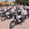 Carteros potosinos reciben nuevas motocicletas por parte de SEPOMEX