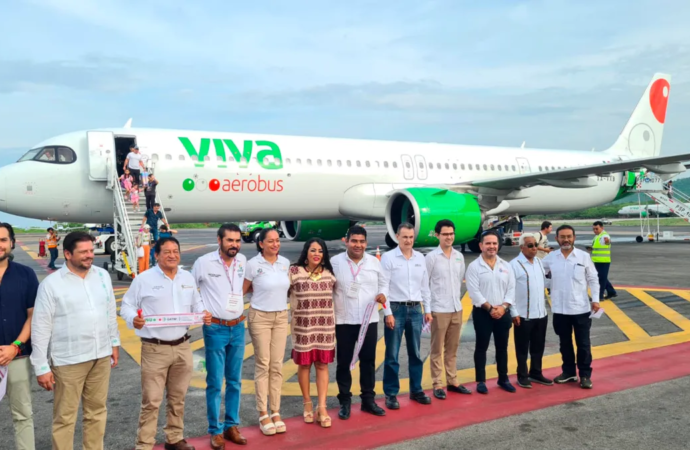 Viva Aerobus inicia ruta Monterrey-Puerto Escondido