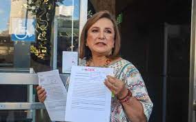 AMLO se pasa las leyes electorales por el arco del triunfo: Xóchitl Galvez