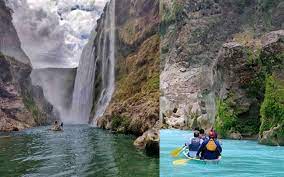 Conagua interviene en análisis sobre sequía en la cascada de Tamul