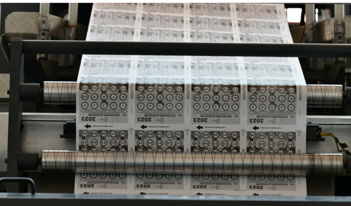 Dos empresas concentran la impresión de boletas del INE