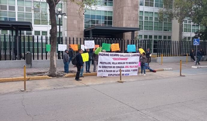 Ejidatarios denuncian robo de agua en Peotillos ante la FGESLP