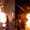 Explosión de tanque de gas en puesto de tacos deja tres heridos en Ciudad Madero