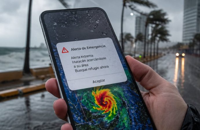 México implementa un sistema de notificaciones en el teléfono móvil para advertir sobre la llegada de huracanes