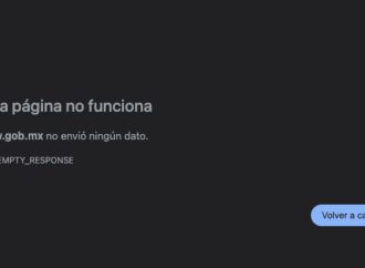 Se caen las páginas del gobierno federal