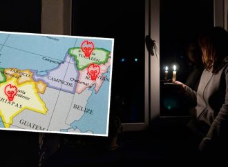 Sin electricidad en el sureste: Yucatán, Quintana Roo y Chiapas sufren cortes de luz luego de que se desconectaran las líneas de suministro