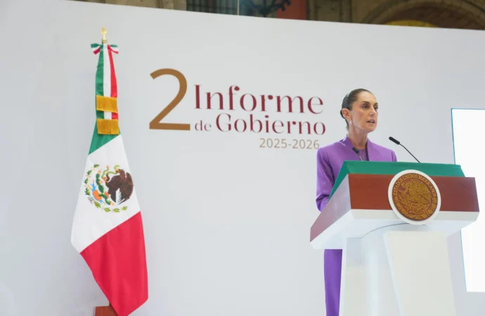 Estamos en el camino correcto y con dirección clara, asegura Sheinbaum en su segundo informe de gobierno